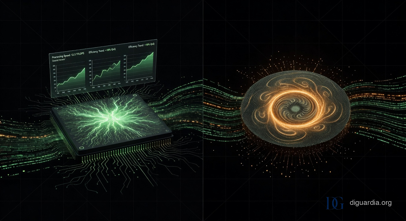 Split-screen benchmark comparison of GPT-5.4 and Opus 4.6
