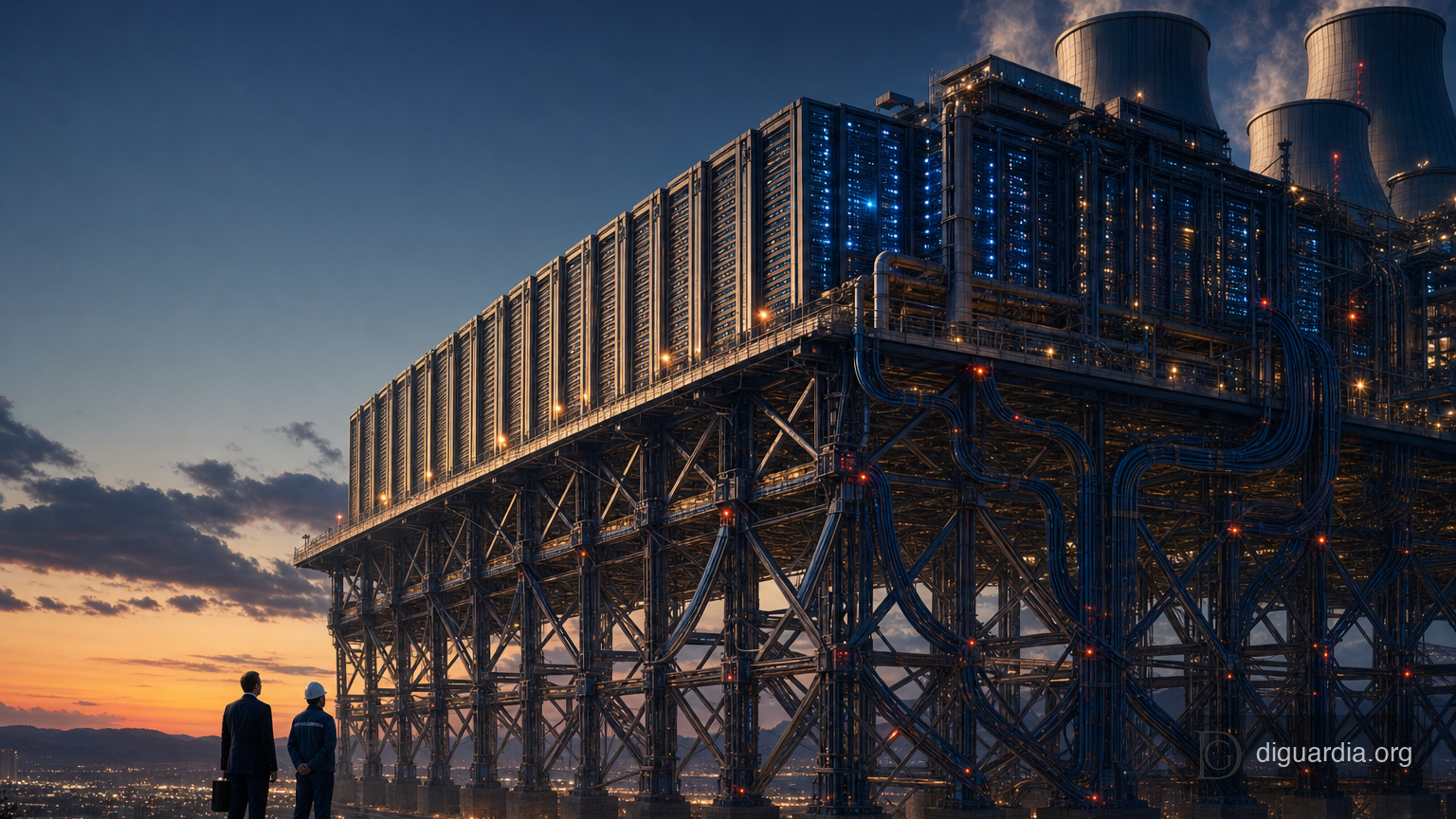 AI data centre infrastructure supported by debt financing